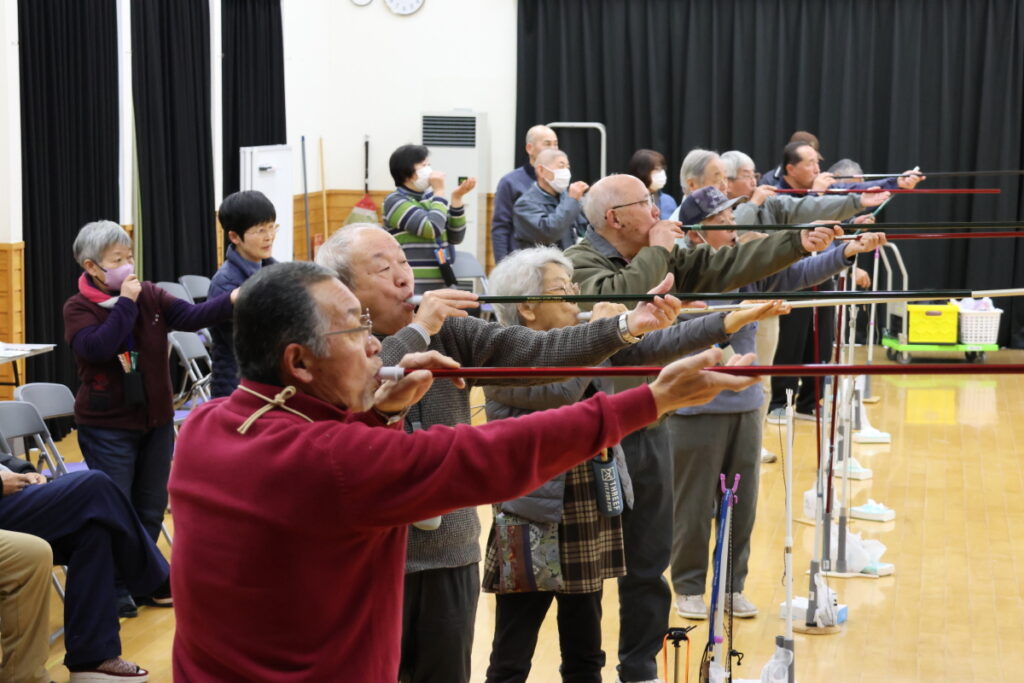 スポーツウエルネス吹矢体験会