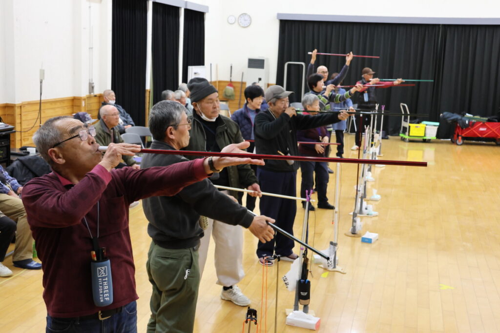 スポーツウエルネス吹矢体験会